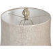 Signature 27 inch 60 watt Gray Wash Table Lamp Portable Light