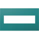 Adorne Turquoise Blue Wall Plate, 4-Gang
