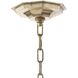 Counterpoint 12 Light 42 inch Gold and Cool White Chandelier Ceiling Light