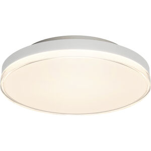 Elio LED 15.7 inch Matte White Flush Mount Ceiling Light