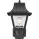 Mansard 1 Light 13 inch Textured Black Outdoor Wall Lantern