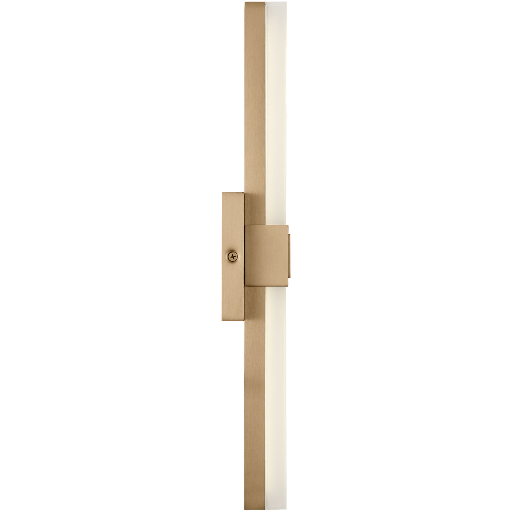 Fentress LED 18 inch Satin Brass Vanity Light Wall Light