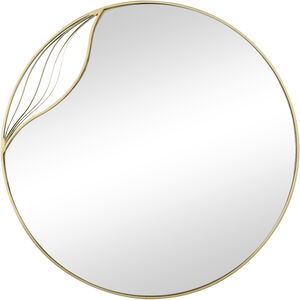 Stiller 23.75 X 23.75 inch Brass with Mirror Wall Mirror