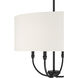 Mairbourne 4 Light 24 inch Matte Black Indoor Pendant Ceiling Light