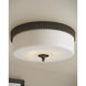 Bryce LED 16.25 inch Oil Rubbed Bronze Flush Mount Ceiling Light, Barry Goralnick Collection