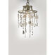 Cebu 1 Light 9 inch Capiz/Gold Silver Single Pendant Ceiling Light