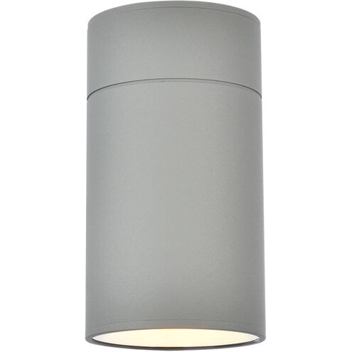 Raine 1 Light 8 inch Silver Outdoor Wall Light