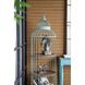 Charlotte 66.5 X 26 X 24 inch Green/Brown Shelf