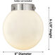 Ballston Beacon Cased Matte White Glass, Ballston