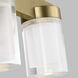 Kelly Wearstler Esfera LED 9 inch Natural Brass Bath Vanity Wall Light
