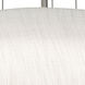 Anton 3 Light 24 inch Satin Nickel Pendant Ceiling Light in Linen White, Incandescent