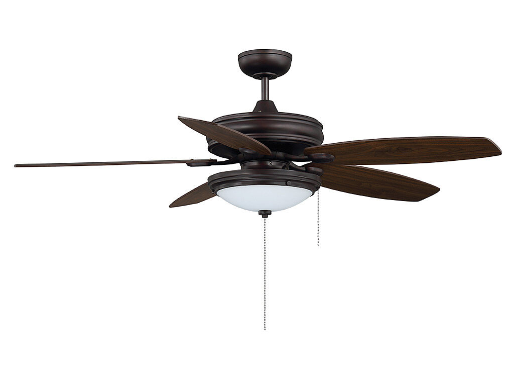 Lucerne LED English Bronze Fan Light kit