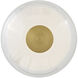 Elin LED 14 inch Lacquered Brass Pendant Ceiling Light