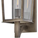 Coastal Elements Georgetown 1 Light 26.75 inch Burnished Bronze Outdoor Wall Mount