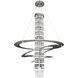 Giovanni 7 Light 32 inch Brushed Nickel Pendant Ceiling Light in Firenze Clear