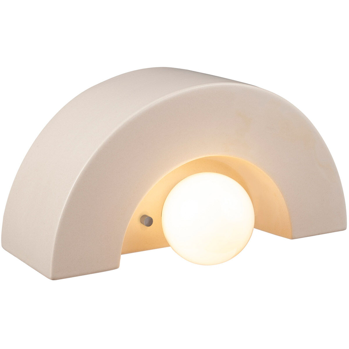 Ambiance Collection 1 Light 12 inch Matte White Wall Sconce Wall Light