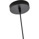 Canada 1 Light 12.9 inch Black and Gold Pendant Ceiling Light