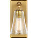 Sean Lavin Monterro 1 Light 5 inch Burnished Brass Wall Sconce Wall Light
