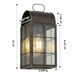 Durham 1 Light 13 inch Bronze Outdoor Sconce in Clear Glass, Brass Traditions by Innovations Lighting