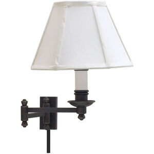 Library 1 Light 10 inch Oil Rubbed Bronze Wall Lamp Wall Light