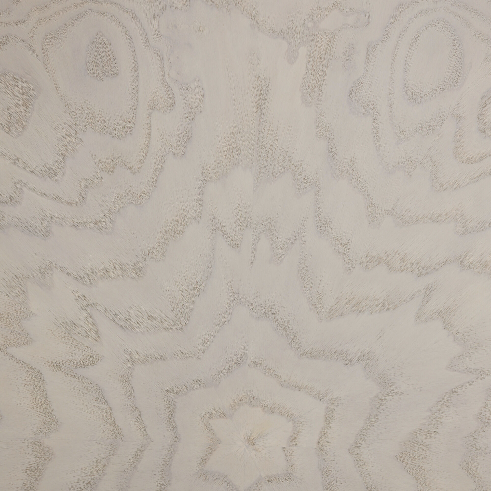 Kinsley 54 inch Light Beige Burl and Light Beige Dining Table