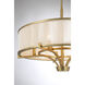 Wynwood 5 Light 24 inch Warm Brass Chandelier Ceiling Light