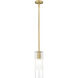 Alton 1 Light 4.75 inch Modern Gold Pendant Ceiling Light
