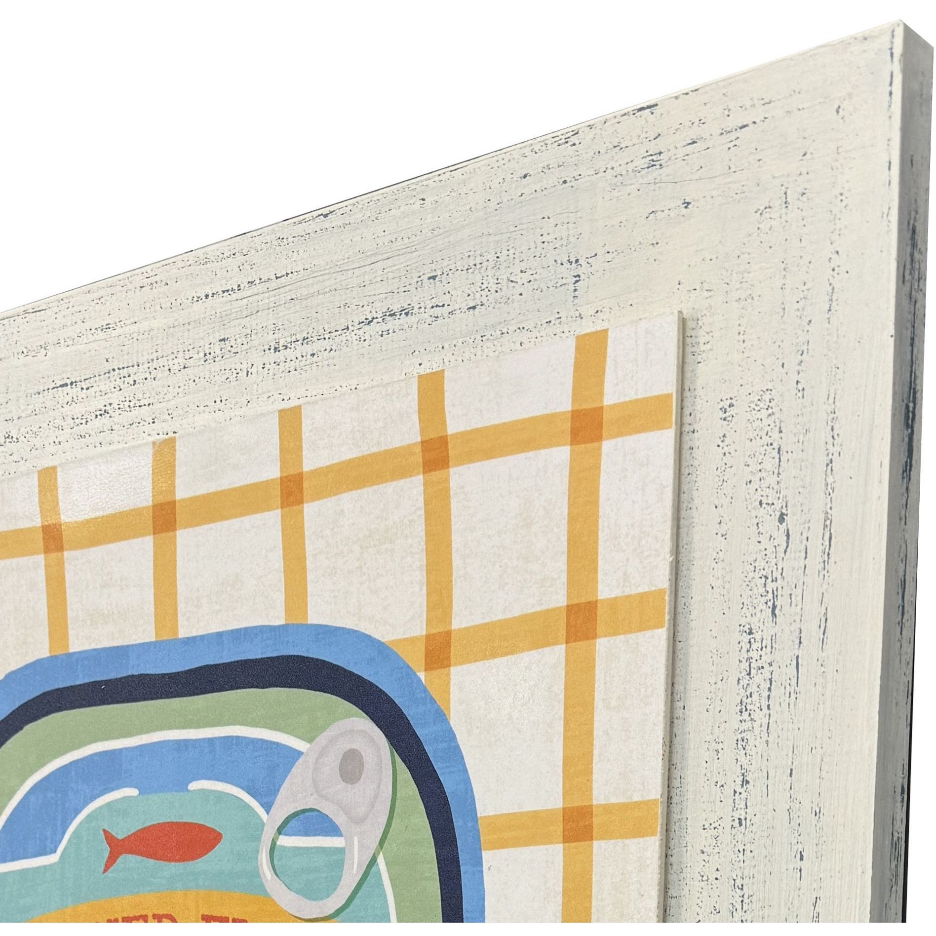 Tasty Tins Multi and Blue and Green and Yellow Framed Art