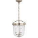 Thomas O'Brien Merchant 3 Light 11.75 inch Polished Nickel Lantern Pendant Ceiling Light