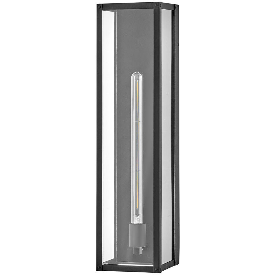 Estate Series Max 1 Light 24 inch Black Outdoor Wall Mount Lantern