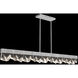 Strata 3 Light 54.5 inch Silver Pendant Ceiling Light