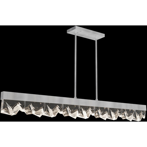 Strata 3 Light 54.5 inch Silver Pendant Ceiling Light