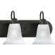 Homestead 6 Light 48 inch Painted Bronze Vanity Light Wall Light