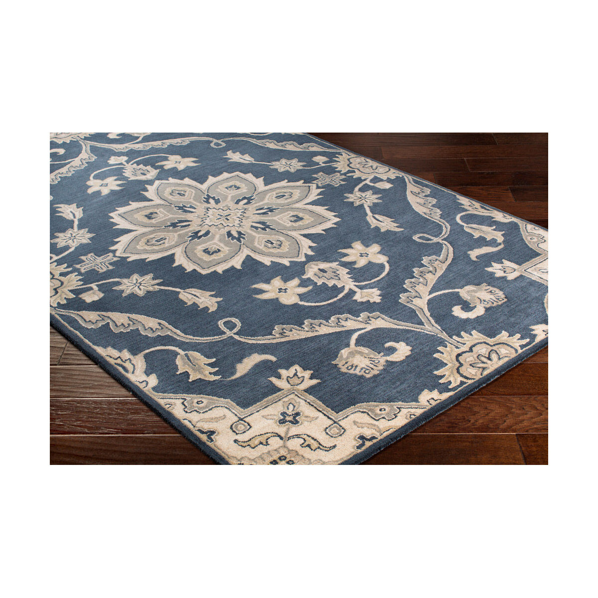 Caesar 96 X 30 inch Navy/Khaki/Beige/Sage/Tan Rugs, Runner