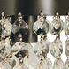 Gemini 1 Light 5 inch Brushed Nickel Sconce Wall Light