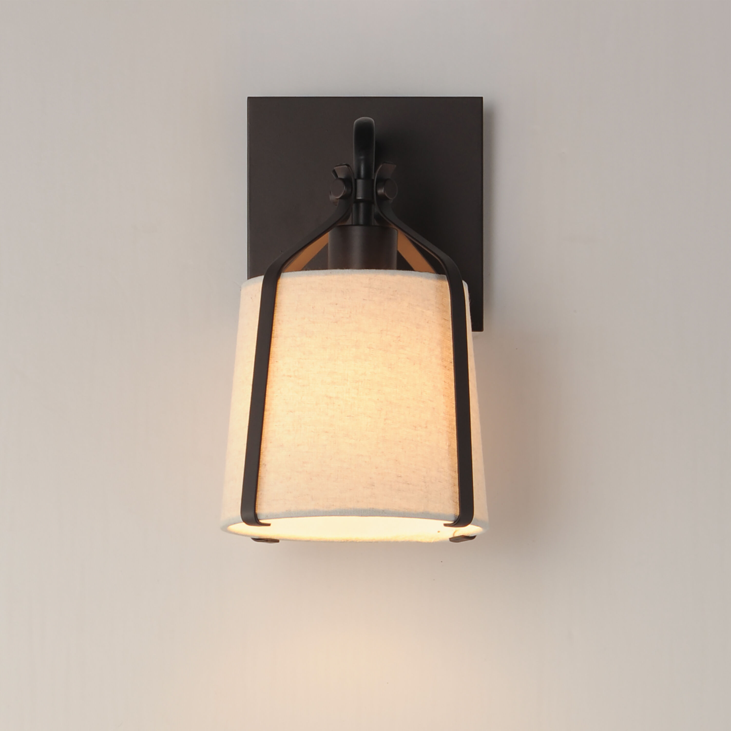 Bandera Wall Sconce Wall Light in Dark Bronze
