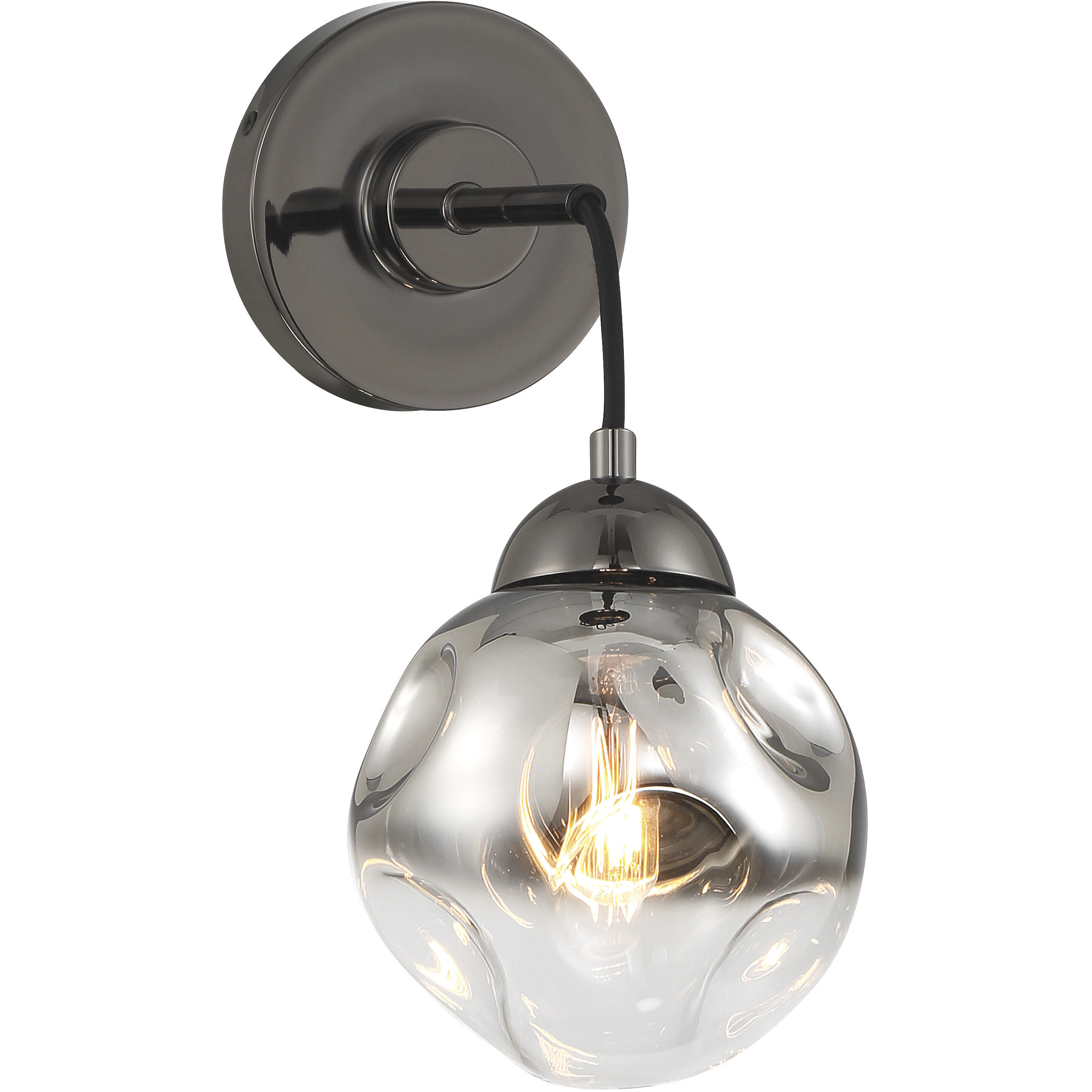 Neveh 1 Light 6 inch Gun Metal Wall Sconce Wall Light