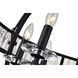 Arkansas 6 Light 30 inch Black Chandelier Ceiling Light