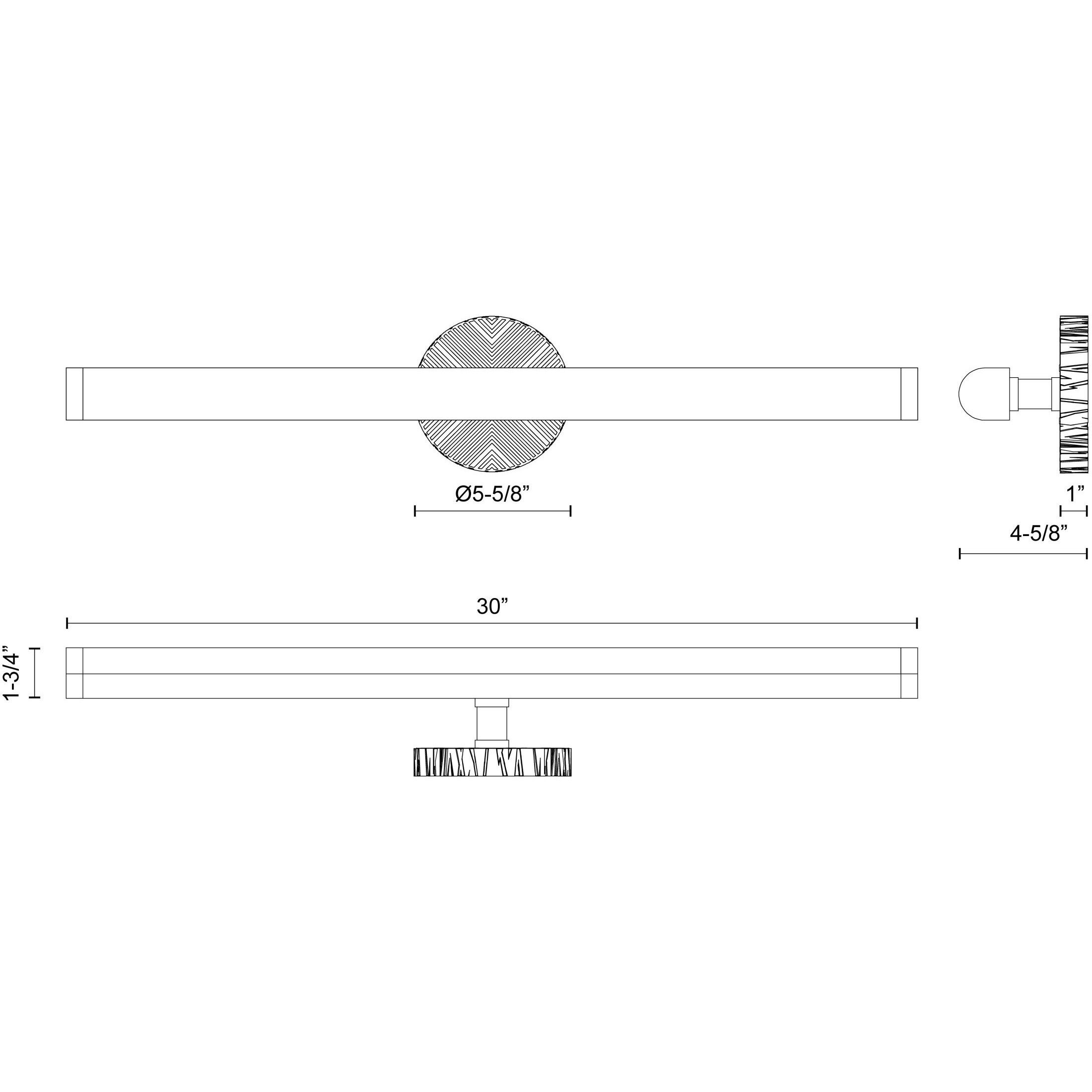 Kensington Wall/Vanity Light Wall Light in Urban Bronze