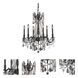 Rosalia 6 Light 23 inch Dark Bronze Dining Chandelier Ceiling Light in Clear, Royal Cut