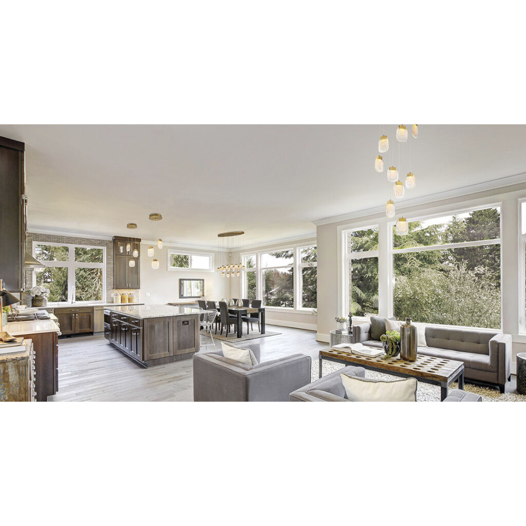 Paget LED 20 inch Gold Chandelier Ceiling Light