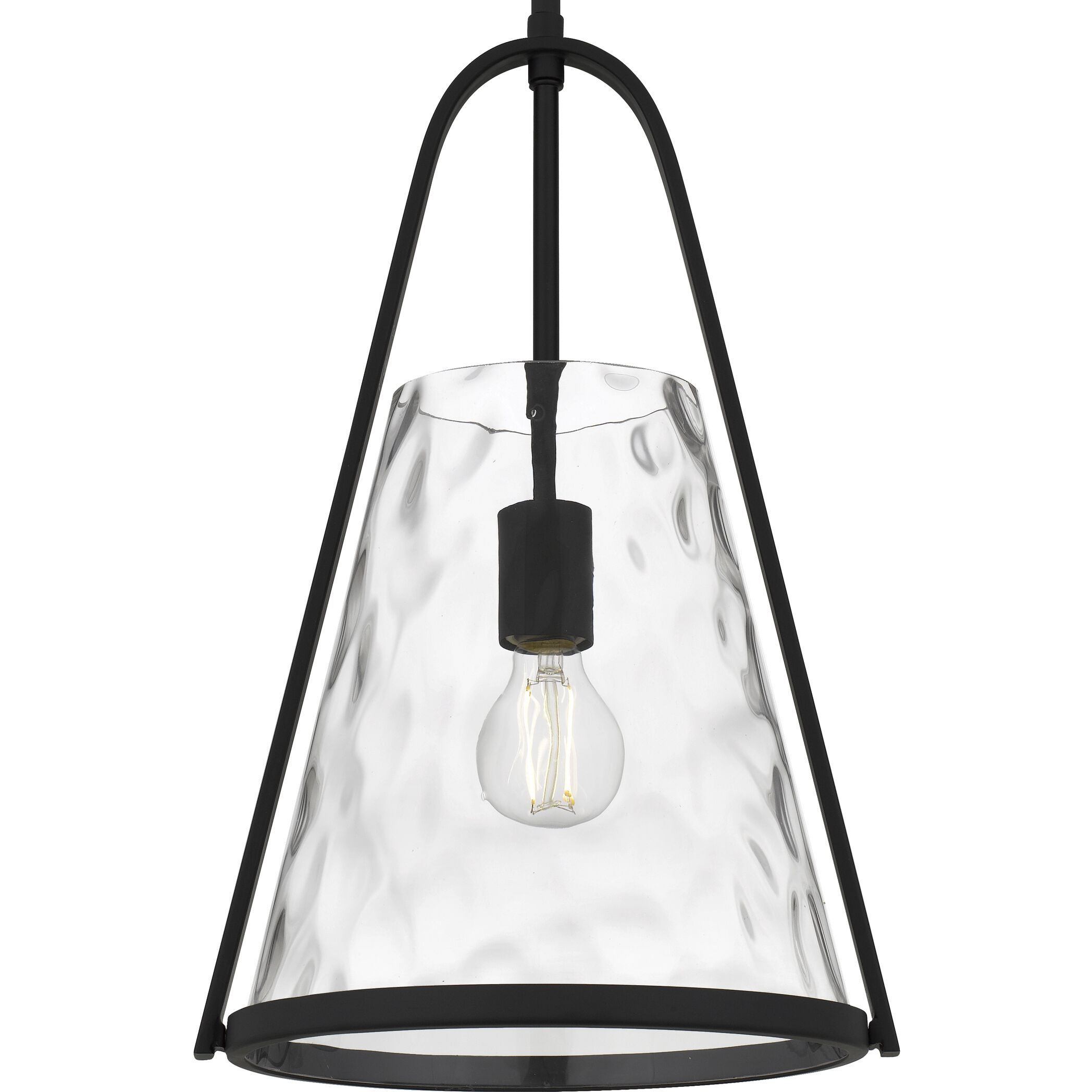 Briley 1 Light 11.5 inch Matte Black Mini Pendant Ceiling Light