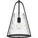Briley 1 Light 11.5 inch Matte Black Mini Pendant Ceiling Light