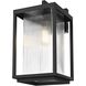 Ludlow 1 Light 15 inch Black Outdoor Wall Sconce