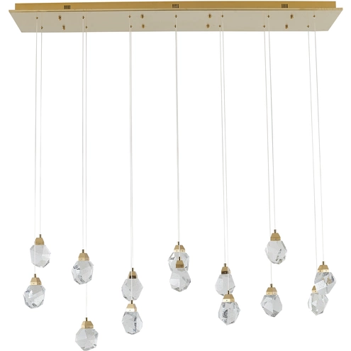 Led 60 Inches Bethel International OC55C60G Canada LED 60 inch Gold Island Lighting ...
