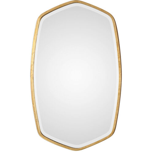 Duronia 36 X 22 inch Antiqued Gold Mirror