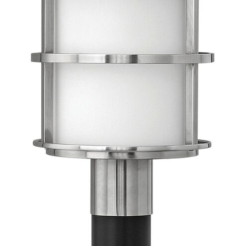 Saturn LED 22 inch Stainless Steel Outdoor Post Mount Lantern