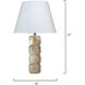 Veneto 31 inch 100.00 watt Brown Table Lamp Portable Light