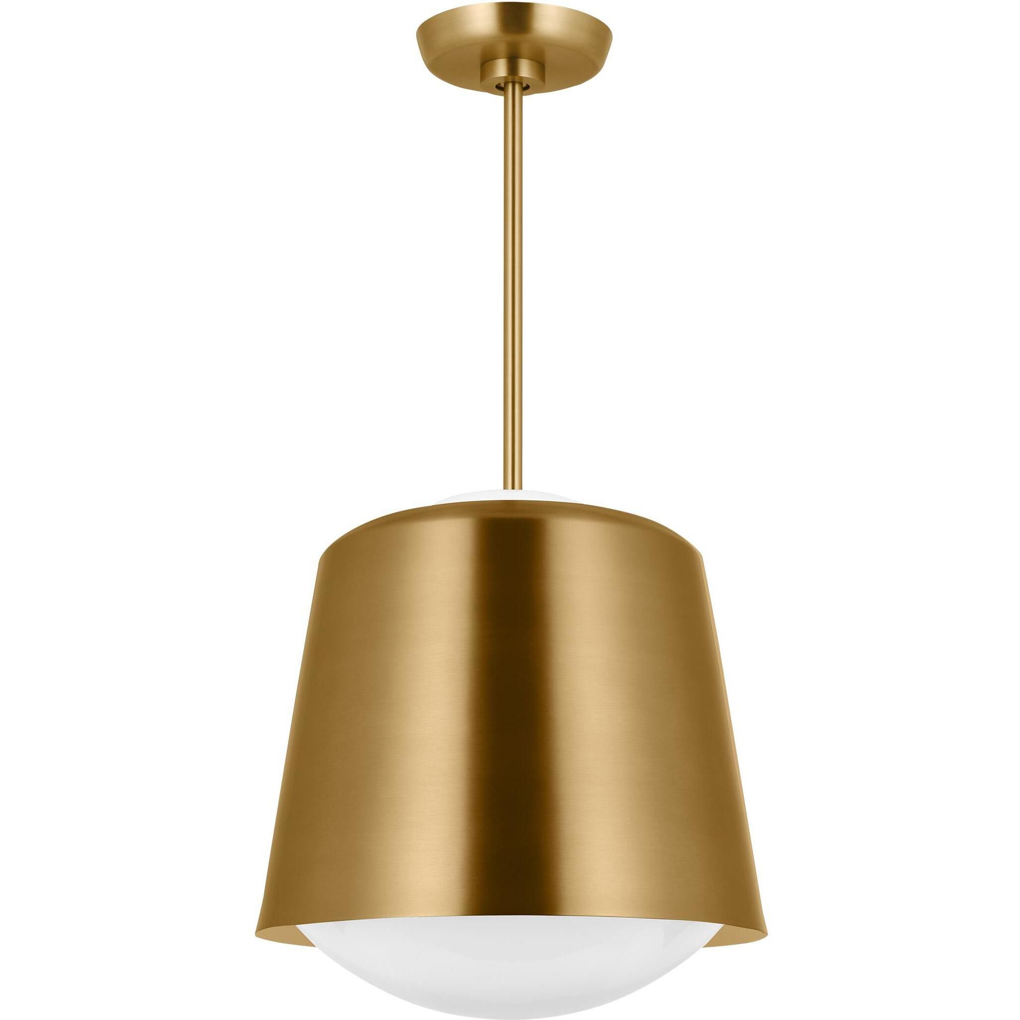 kate spade new york Draper 1 Light 12 inch Burnished Brass Pendant Ceiling Light