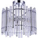 Reveal 3 Light 16.38 inch Chrome Semi Flush Ceiling Light